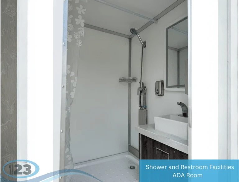 Commercial shower rental planning near Medina, Washington